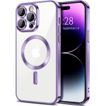 Techsuit - Luxury Crystal MagSafe - iPhone 14 Pro Max - Light Purple
