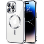 Techsuit - Luxury Crystal MagSafe - iPhone 14 Pro Max - Silver