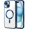 Techsuit - Luxury Crystal MagSafe - iPhone 15 - Deep Blue