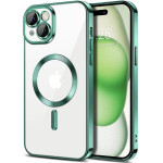 Techsuit - Luxury Crystal MagSafe - iPhone 15 - Light Green
