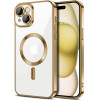 Techsuit - Luxury Crystal MagSafe - iPhone 15 - Gold