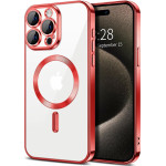 Techsuit - Luxury Crystal MagSafe - iPhone 15 Pro - Red