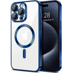 Techsuit - Luxury Crystal MagSafe - iPhone 15 Pro Max - Deep Blue