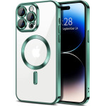 Techsuit - Luxury Crystal MagSafe - iPhone 15 Pro Max - Light Green