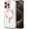 Techsuit - Luxury Crystal MagSafe - iPhone 15 Pro Max - Pink