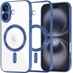 Techsuit - Luxury Crystal MagSafe - iPhone 16 - Deep Blue