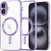 Techsuit - Luxury Crystal MagSafe - iPhone 16 - Light Purple
