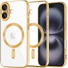 Techsuit - Luxury Crystal MagSafe - iPhone 16 Plus - Gold