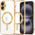 Techsuit - Luxury Crystal MagSafe - iPhone 16 Plus - Gold