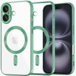 Techsuit - Luxury Crystal MagSafe - iPhone 16 Plus - Light Green