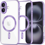 Techsuit - Luxury Crystal MagSafe - iPhone 16 Plus - Light Purple