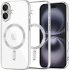 Techsuit - Luxury Crystal MagSafe - iPhone 16 Plus - Silver