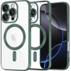 Techsuit - Luxury Crystal MagSafe - iPhone 16 Pro - Deep Green