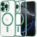 Techsuit - Luxury Crystal MagSafe - iPhone 16 Pro - Light Green