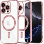 Techsuit - Luxury Crystal MagSafe - iPhone 16 Pro - Pink