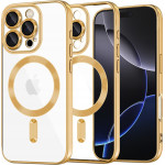 Techsuit - Luxury Crystal MagSafe - iPhone 16 Pro Max - Gold