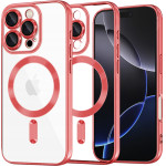 Techsuit - Luxury Crystal MagSafe - iPhone 16 Pro Max - Red