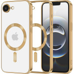 Techsuit - Luxury Crystal MagSafe - iPhone 16e - Gold