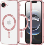 Techsuit - Luxury Crystal MagSafe - iPhone 16e - Pink