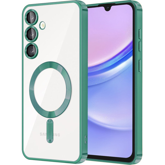 Techsuit - Luxury Crystal MagSafe - Samsung Galaxy A15 4G / A15 5G - Light Green