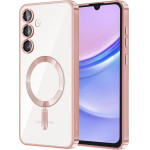 Techsuit - Luxury Crystal MagSafe - Samsung Galaxy A15 4G / A15 5G - Pink