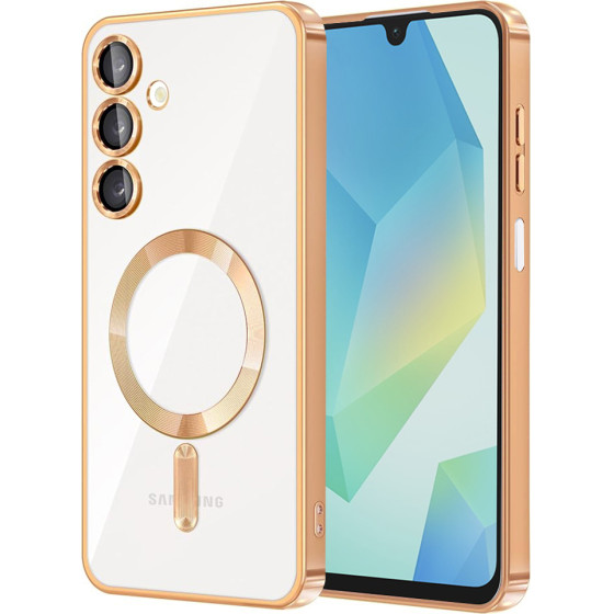 Techsuit - Luxury Crystal MagSafe - Samsung Galaxy A16 4G / A16 5G - Gold