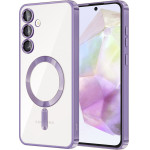 Techsuit - Luxury Crystal MagSafe - Samsung Galaxy A35 5G - Light Purple