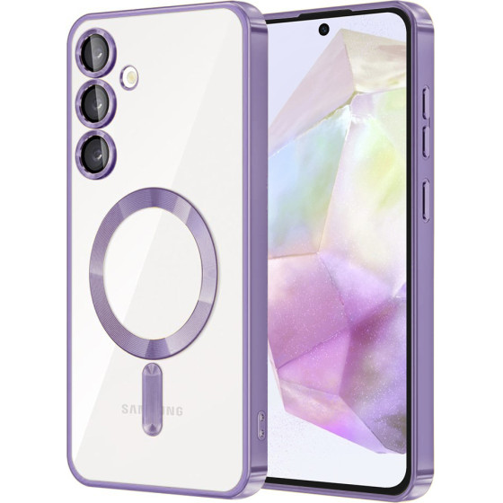 Techsuit - Luxury Crystal MagSafe - Samsung Galaxy A35 5G - Light Purple