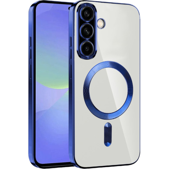 Techsuit - Luxury Crystal MagSafe - Samsung Galaxy A36 5G / A56 5G - Deep Blue