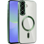 Techsuit - Luxury Crystal MagSafe - Samsung Galaxy A36 5G / A56 5G - Deep Green