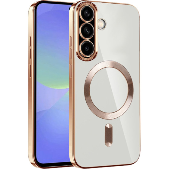 Techsuit - Luxury Crystal MagSafe - Samsung Galaxy A36 5G / A56 5G - Gold