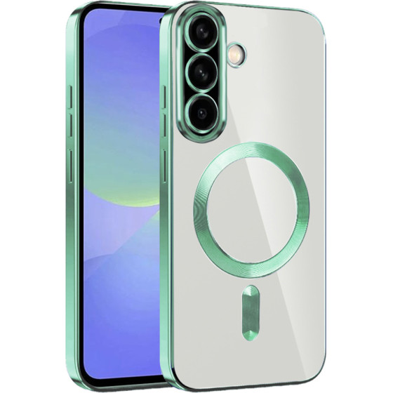 Techsuit - Luxury Crystal MagSafe - Samsung Galaxy A36 5G / A56 5G - Light Green