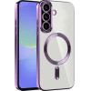 Techsuit - Luxury Crystal MagSafe - Samsung Galaxy A36 5G / A56 5G - Light Purple