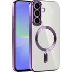 Techsuit - Luxury Crystal MagSafe - Samsung Galaxy A36 5G / A56 5G - Light Purple