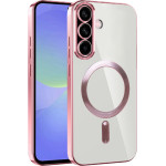 Techsuit - Luxury Crystal MagSafe - Samsung Galaxy A36 5G / A56 5G - Pink