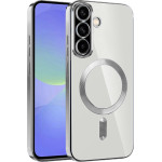 Techsuit - Luxury Crystal MagSafe - Samsung Galaxy A36 5G / A56 5G - Silver