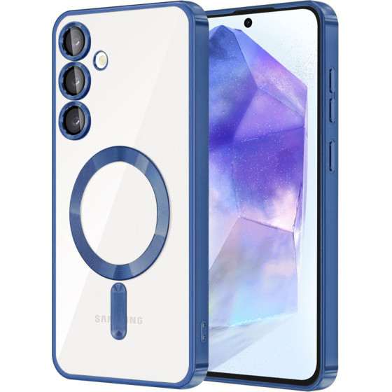 Techsuit - Luxury Crystal MagSafe - Samsung Galaxy A55 5G - Deep Blue
