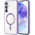 Techsuit - Luxury Crystal MagSafe - Samsung Galaxy A55 5G - Light Purple