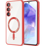 Techsuit - Luxury Crystal MagSafe - Samsung Galaxy A55 5G - Red