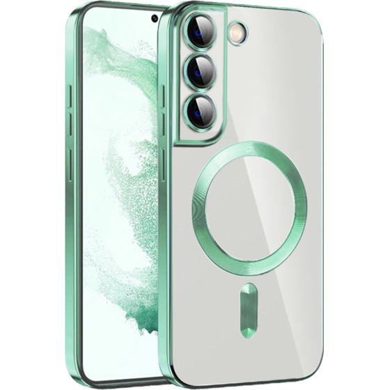 Techsuit - Luxury Crystal MagSafe - Samsung Galaxy S21 5G - Light Green