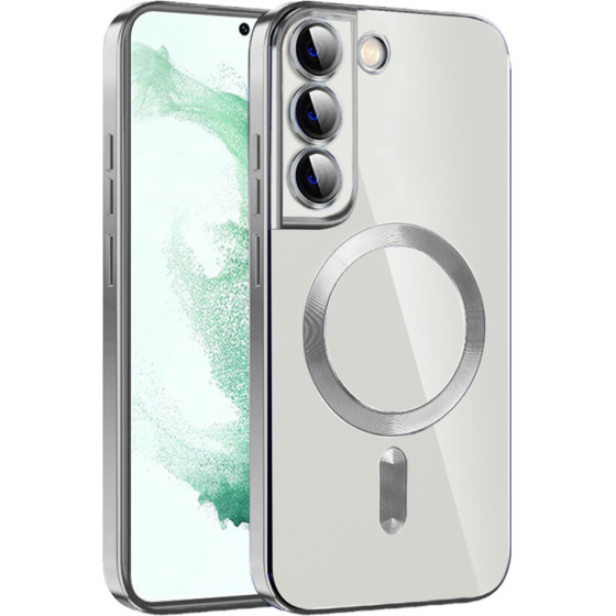 Techsuit - Luxury Crystal MagSafe - Samsung Galaxy S21 5G - Silver