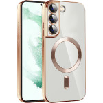 Techsuit - Luxury Crystal MagSafe - Samsung Galaxy S21 FE 5G - Gold