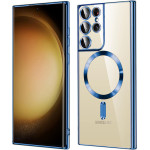 Techsuit - Luxury Crystal MagSafe - Samsung Galaxy S21 Ultra 5G - Deep Blue