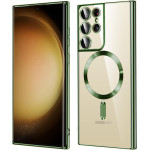 Techsuit - Luxury Crystal MagSafe - Samsung Galaxy S21 Ultra 5G - Deep Green