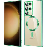 Techsuit - Luxury Crystal MagSafe - Samsung Galaxy S21 Ultra 5G - Light Green