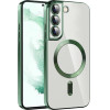 Techsuit - Luxury Crystal MagSafe - Samsung Galaxy S22 5G - Deep Green