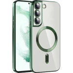 Techsuit - Luxury Crystal MagSafe - Samsung Galaxy S22 5G - Deep Green