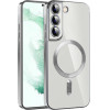 Techsuit - Luxury Crystal MagSafe - Samsung Galaxy S22 5G - Silver