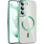 Techsuit - Luxury Crystal MagSafe - Samsung Galaxy S22 Plus 5G - Light Green