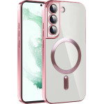 Techsuit - Luxury Crystal MagSafe - Samsung Galaxy S22 Plus 5G - Pink